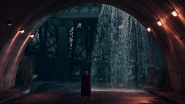 La dernière scène de la saison 2, filmée sous le tunnel juste après Hidden Valley Park dans the Handmaid's Tale S02