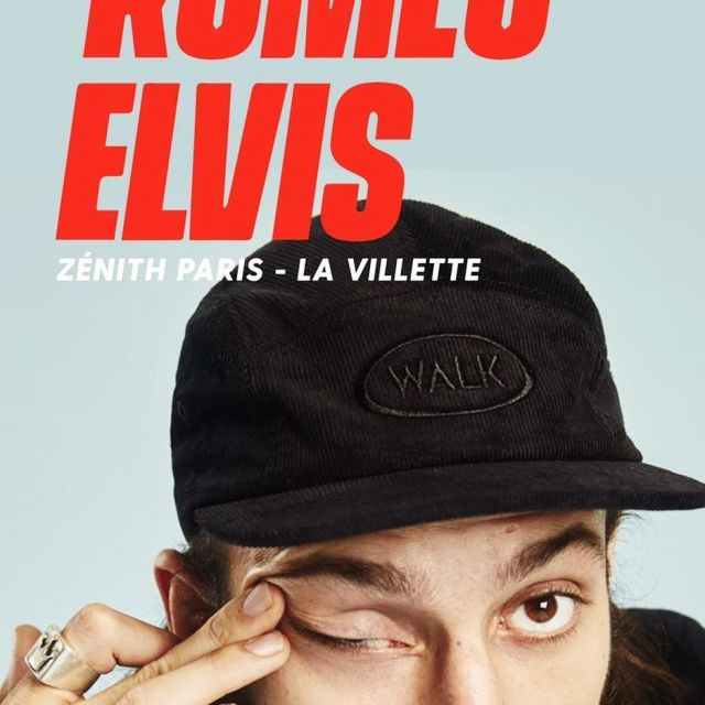 La casquette Walkinparis portée par Romeo Elvis sur son compte Instagram