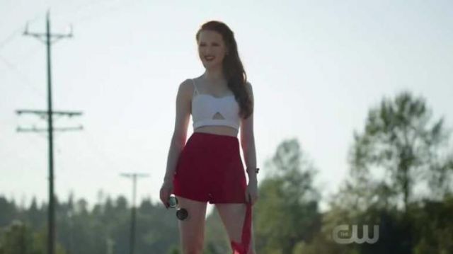 WornOnTV: Cheryl's red gingham check blazer and shorts on Riverdale, Madelaine  Petsch