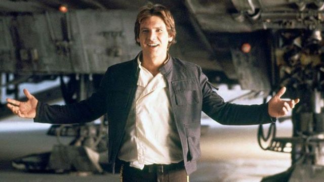 La veste originale d'Han Solo (Harrison Ford) portée durant le tournage de Star Wars, Episode V : L'Empire Contre-Attaque