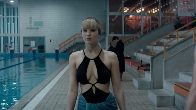 The swimsuit worn by Dominika Egorova (Jennifer Lawrence) in Red Sparrow
