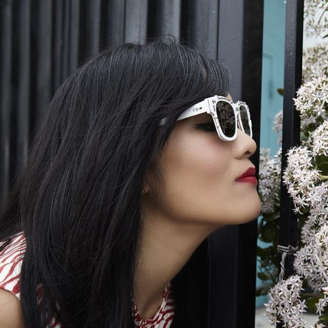 Les lunettes de soleil Dior portées par Ali Wong sur son compte Instagram