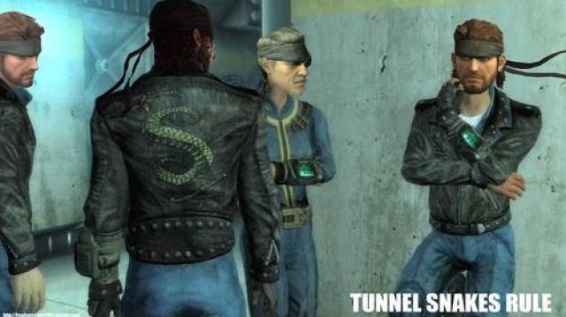 Video Game Fallout 3 Tunnel Snakes Leather Jacket - Jackets Expert
