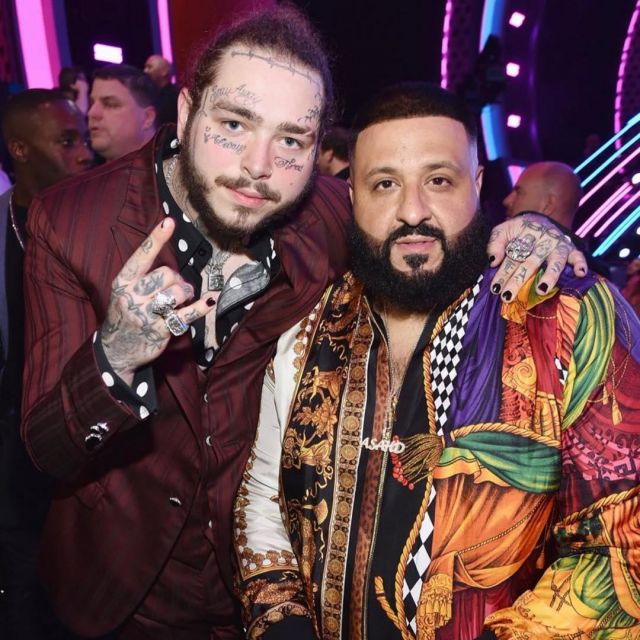 VERSACE top worn by DJ Khaled at The VMAs 2018