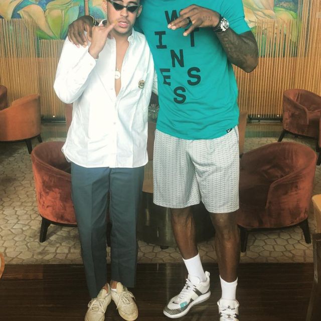 Sneakers Nike Lebron X I Icon QS worn by Lebron James on his account Instgram