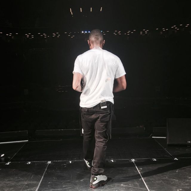 Sneakers Nike Air Jordan 13 Retro "He Got Game 2018 Release" worn by Usher on his account Instagram