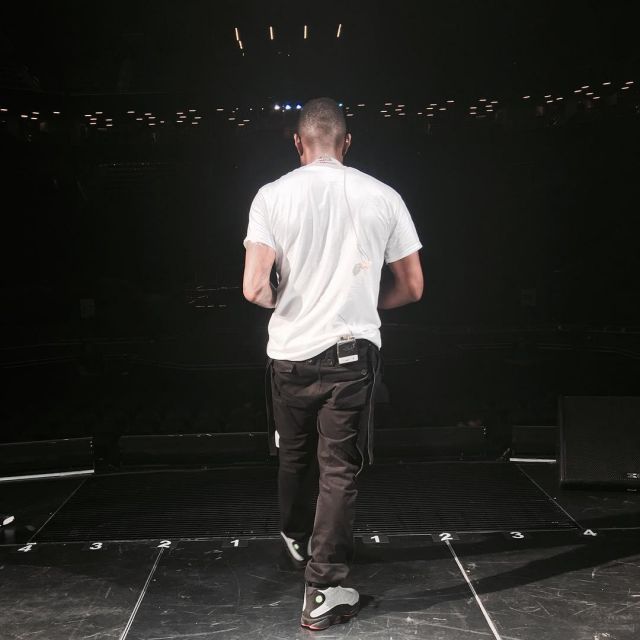 Sneakers Air Jordan 13 Retro "he Got Game 2018 Release"   worn by Usher on his Instagram account