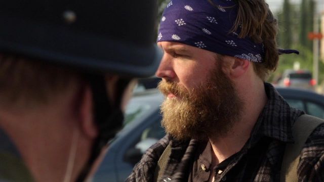 The blue bandana worn by Harry Winston / Opie (Ryan Hurst) in Sons of Anarchy S01E02