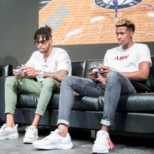 celebrities wearing off white presto