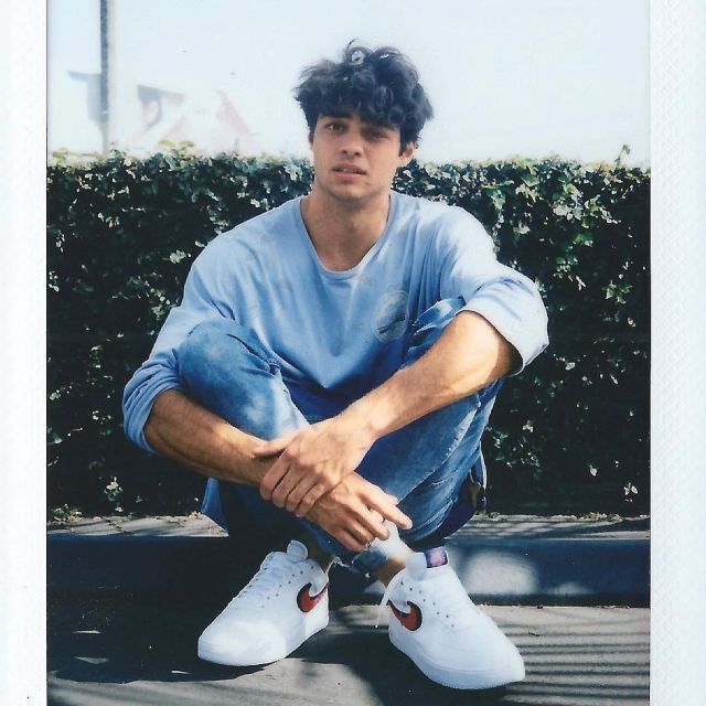 The pair of Nike's worn by Noah Centineo on his account Instagram @ncentineo