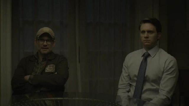 The crest / patch of Mr. Robot (Christian Slater) in Mr. Robot S03E09
