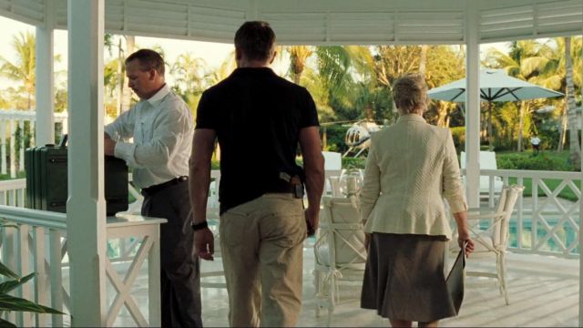 Le holster Vega en daim porté par James Bond (Daniel Craig) dans Casino Royale