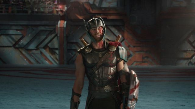 Bouclier utilisé par Thor (Chris Hemsworth dans Thor Ragnarok