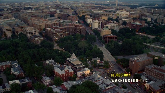 The neighborhood of Georgetown in Washington, DC in the series Jack Ryan S01E07