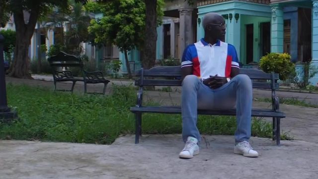 Les sneakers Adidas Stan Smith portées par S.Pri Noir dans son clip Chico