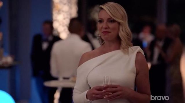 The white gown Maticevski Samantha Wheeler (Katherine Heigl) in Suits : Lawyers-to-Measure S08E07