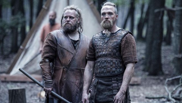 The armor viking Erik (Christian Hillborg) in The Last Kingdom S02E04