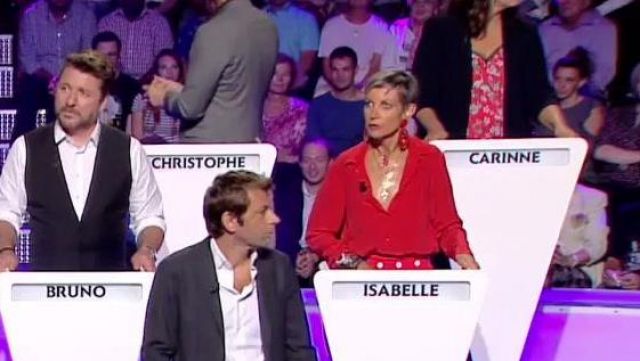 The combination of red Isabelle Morini Bosc in The great contest of the organizers of the 22 September 2018