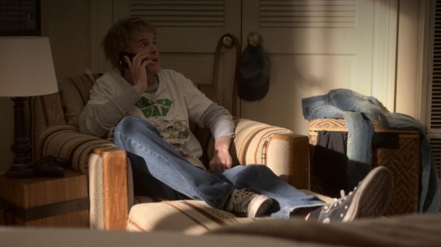The t-shirt Green Day worn by Evan Chapin (Graham Rogers) in Atypical S02E04