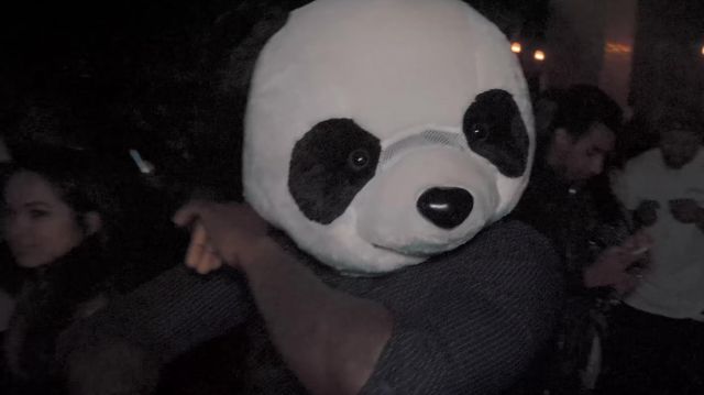 The head of panda in the clip Mans not hot Big Shaq