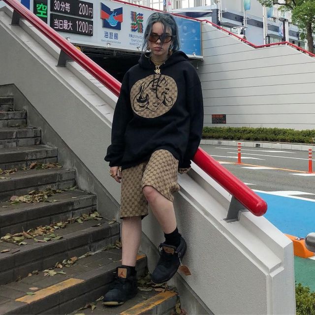 Lichtenstein Hoodie worn by Billie Eilish on the Instagram account @wherearetheavocados