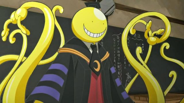 The cosplay of Ansatsu Kyoushitsu in Assasination Classroom