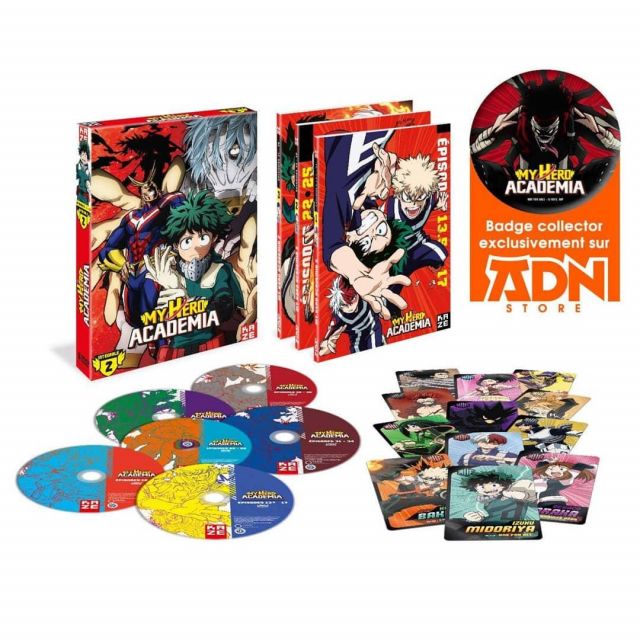 The Dvd My Hero Academia Season 2 Seen On The Account Instagram Animedigitalnetwork Spotern