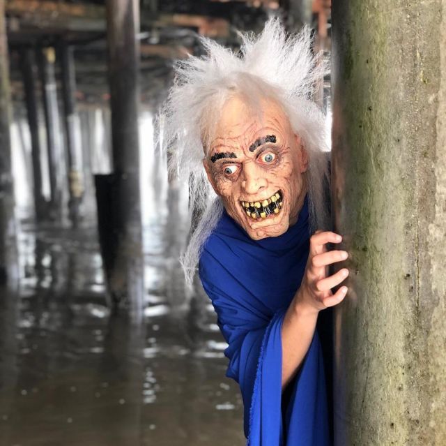 Crypt Keeper mask from the comics Tales from the Crypt by EC Comics on Instagram