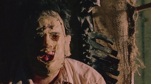 Bubba Sawyer / Leatherface (Gunnar Hansen) masque comme dans Massacre à La Tronçonneuse (1974)
