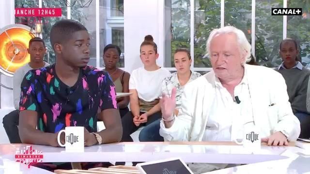 Le Tshirt noir Puma Bradley Theodore de MHD dans Clique dimanche (14/10/2018)