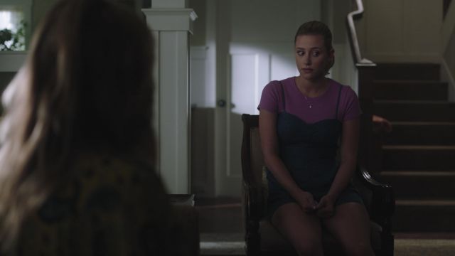 betty cooper purple dress Betty's purple floral midi dress on Riverdale