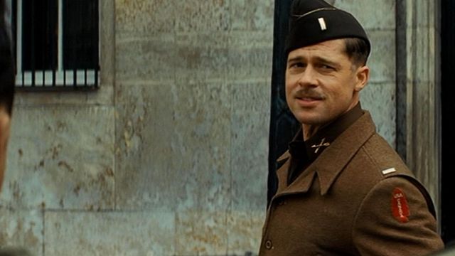 The patch 1rst Force of the Lt. Aldo Raine (Brad Pitt) in Inglorious Basterds | Spotern