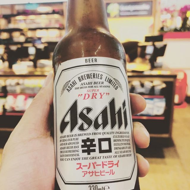 Beer Asahi Ike's account on the instagram of @i_k_e_spyair