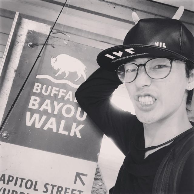 The black hat Nile river Ike Ike on the account instagram @i_k_e_spyair