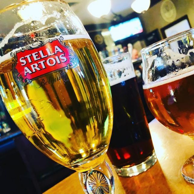 Le verre à bière Stella Artois sur le compte instagram de @i_k_e_spyair