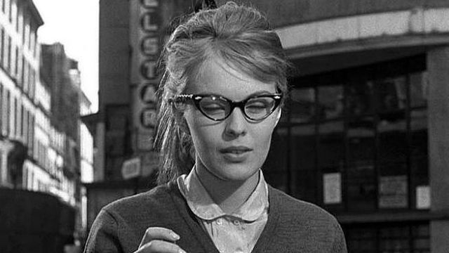 The eye glasses worn by Christina James (Jean Seberg) in The French Style |  Spotern