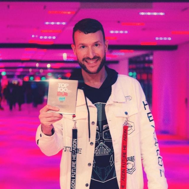 The white jacket in the Future x Hexagon scope by Don Diablo on his account Instagram @dondiablo
