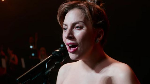 Ally's (Lady Gaga) wing earrings as seen in A Star Is Born
