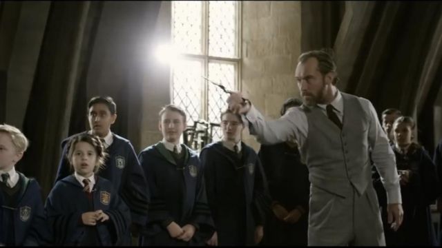 La réplique de la baguette magique de Albus Dumbledore (Jude Law) dans Les Animaux Fantastiques : Les crimes de Grindelwald