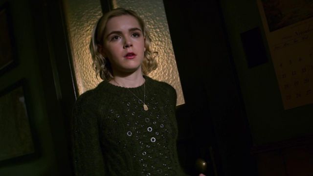 The Sweater Khaki Rag Bone Sabrina Spellman Kiernan Shipka In
