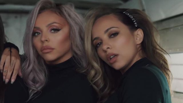 Gucci hair clip of Jade Thirlwall in "Woman Like Me" video clip (Little Mix ft. Nicki Minaj)