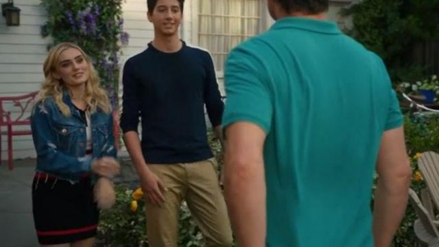 La veste en jean de Taylor Otto (Meg Donnelly) dans American Housewife (S03E04)