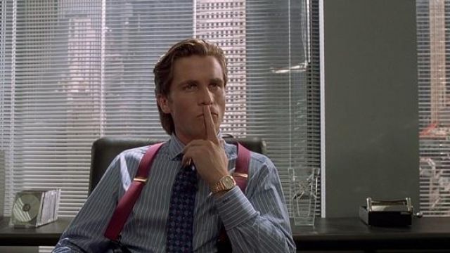 Rolex Wristwatch worn by Patrick Bateman (Christian Bale) as seen in American Psycho