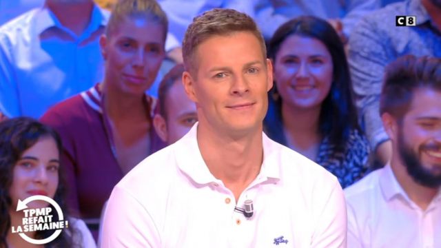 The polo white Matthew Delormeau in TPMP redone the week of the 02/11/2018