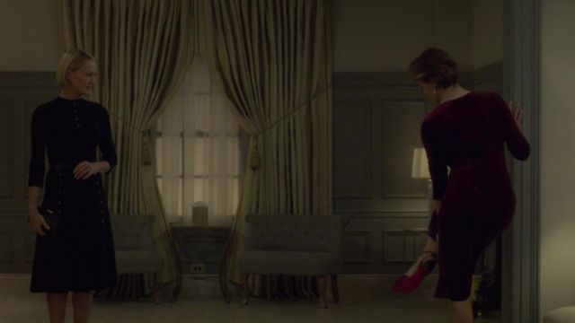 The heels worn by Annette Shepherd (Diane Lane) in House of Cards ...