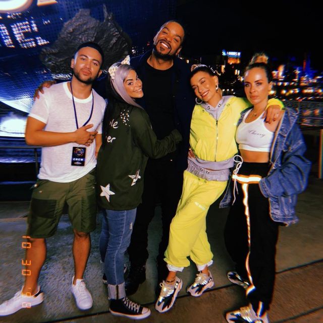 Yellow Track Pants worn by Hailey Rhode Baldwin on her Instagram account @haileybaldwin