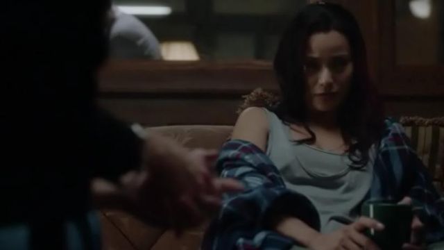 Plaid shirt worn by Blink (Jamie Chung) as seen in The Gifted S01E01