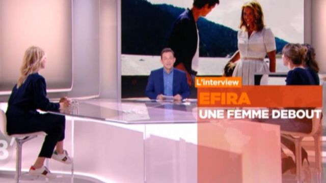 Sneakers Gucci Sneakers Ace Virginie Efira in 28 minutes of 06/11/2018