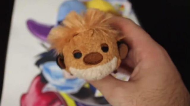 The Tsum Tsum of Timon in the Rol lion Wonder Hook in the video, Tsum Tsum -The Lion King [HD]