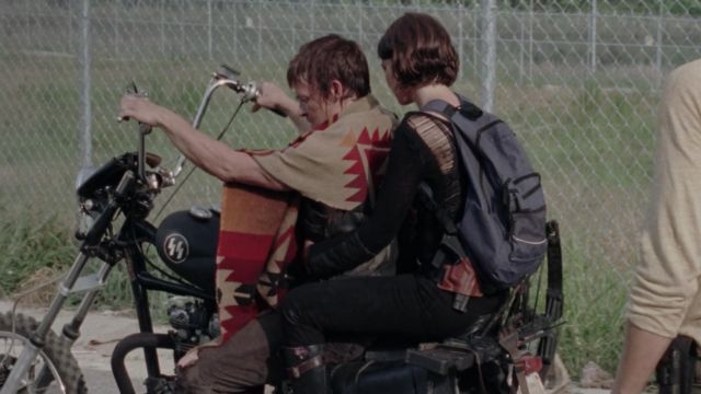 The replica of the poncho worn by Daryl Dixon (Norman Reedus) in The Walking Dead S03E05